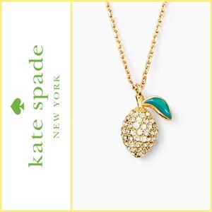 🍋Kate Spade Picnic Perfect Lemon necklace🍋